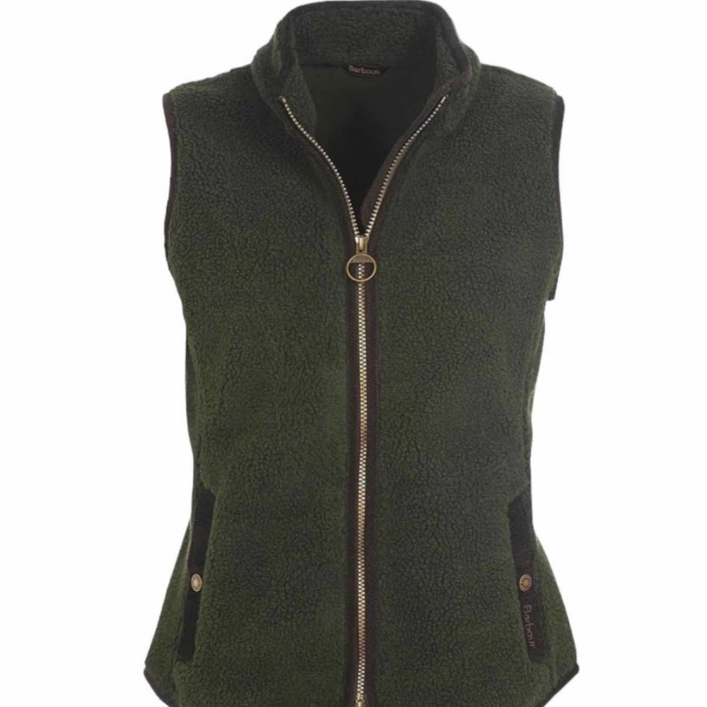 BARBOUR Buford fleece Vest. New with tags. UK size 14, US size 10.